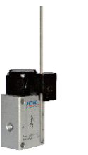 ZM3P06T AIRTAC VALVE, LIMIT VALVE, 1/8"NPT 3 WAY 2 POSITION N.O. ADJUSTABLE TRIP PIN